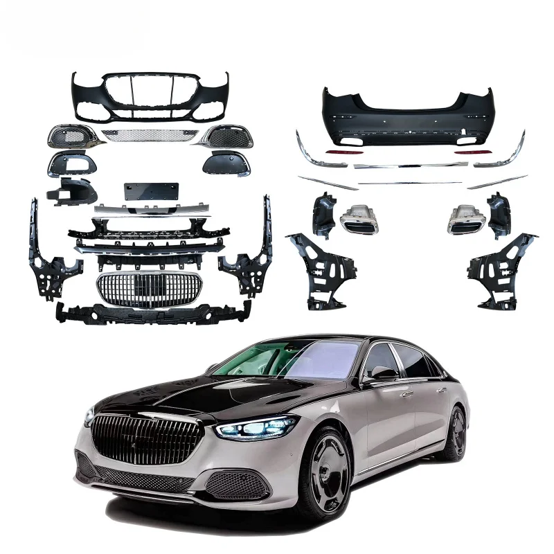 

SAAR Hot-Selling Front Bumper Rear Bumper Grille Suitable for Mercedes-Benz S-Class W223 Upgrade Maybach Full Body Kit