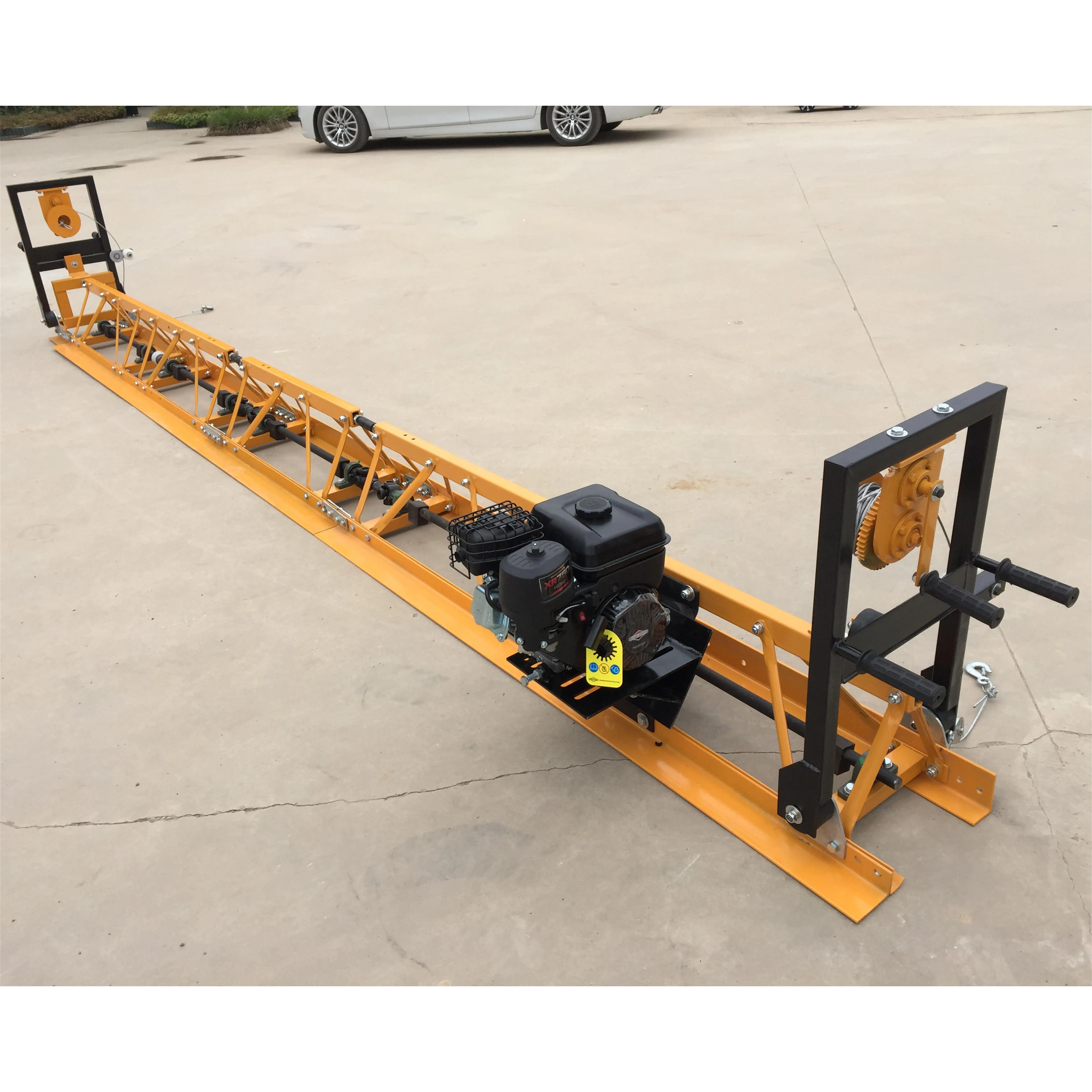 Quality Products Concrete Floor Leveling Machine Gasoline Power Concrete Truss Screed Customizable length