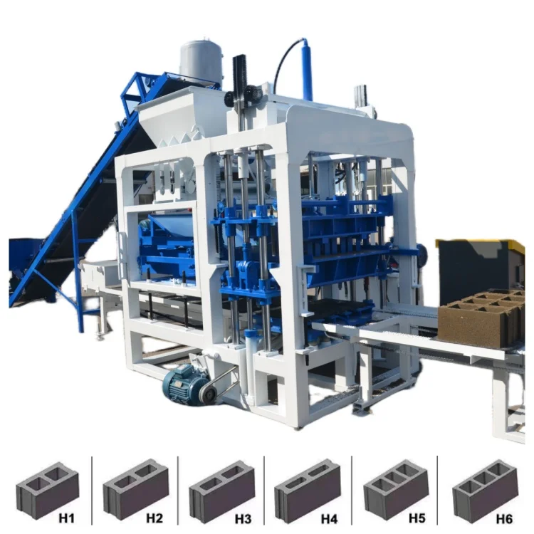 QT4-15 Full Automatic Hydraulic Cement Block Moulding Machine High Efficiency High Accuracy Concrete Manufacturing Equipment