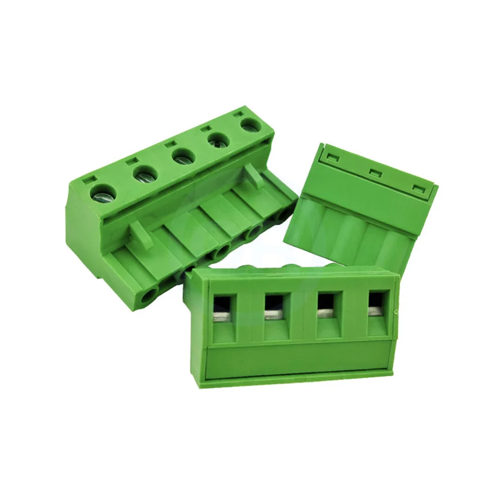 (10 Pieces) KF 2EDGK 7.62mm Plug-in PCB Connection Terminal 2EDG - 7.62 Plug JM 15EDGK 2~12Pin