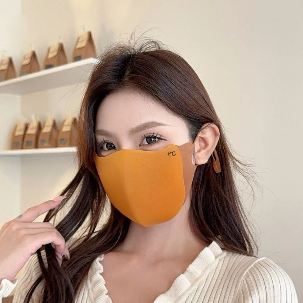 Nueva máscara cálida transpirable a prueba de polvo máscara facial sin rastro Anti polen cubierta facial ajustable esquí al aire libre ciclismo