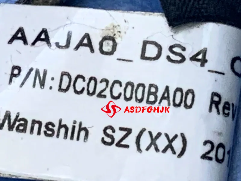 Original FOR DELL AAJA0 DS4 DC02C00BA00 CABLE Test OK Free Shipping