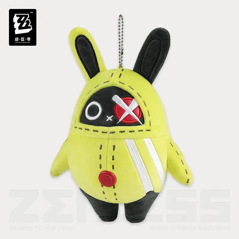 miHoYo Game Official Zenless Zone Zero Bangboo Plush Pendant Cartoon Doll Key Chain Anime Accessory Prop Cosplay Halloween Gifts