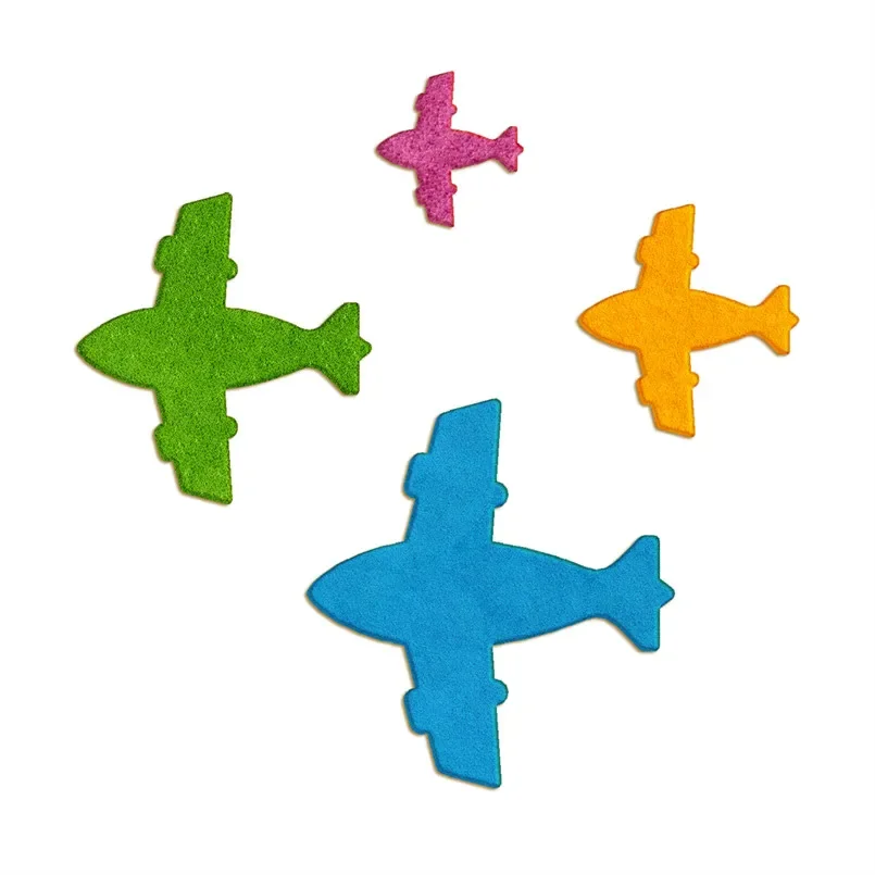 Four Specifications Cartoon Plane,Jet Aircraft,Plastic Molds,Cake Fondant Tools,Cookie Sushi and Fruits Cutters