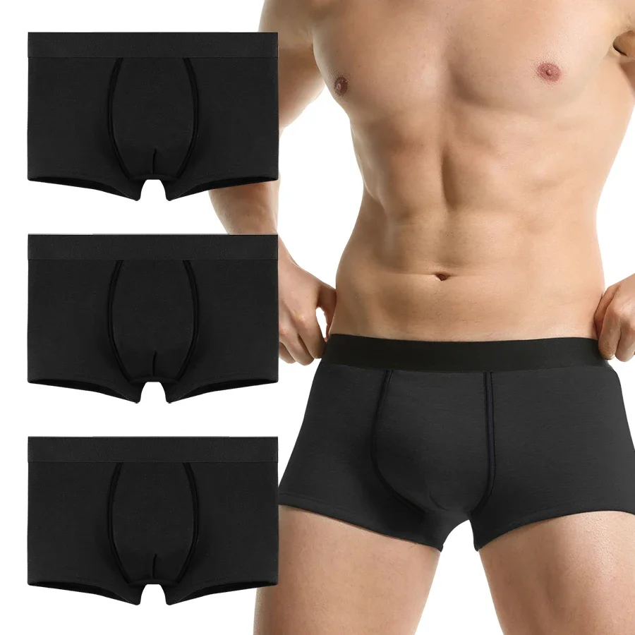 

3 шт., теплое нижнее белье, мужские плюшевые и толстые мужские боксеры, осенние и зимние холодные шорты, спортивные боксеры для мальчиков