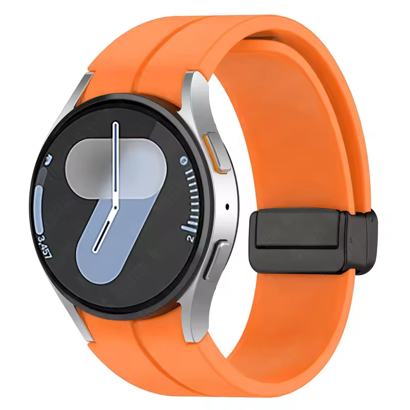 Magnetic Silicone Strap for Samsung Galaxy Watch 7 6 5 4 40mm 44mm 5Pro 45mm Band Bracelet for Galaxy Watch 6 4Classic 43mm 47mm - Image 7