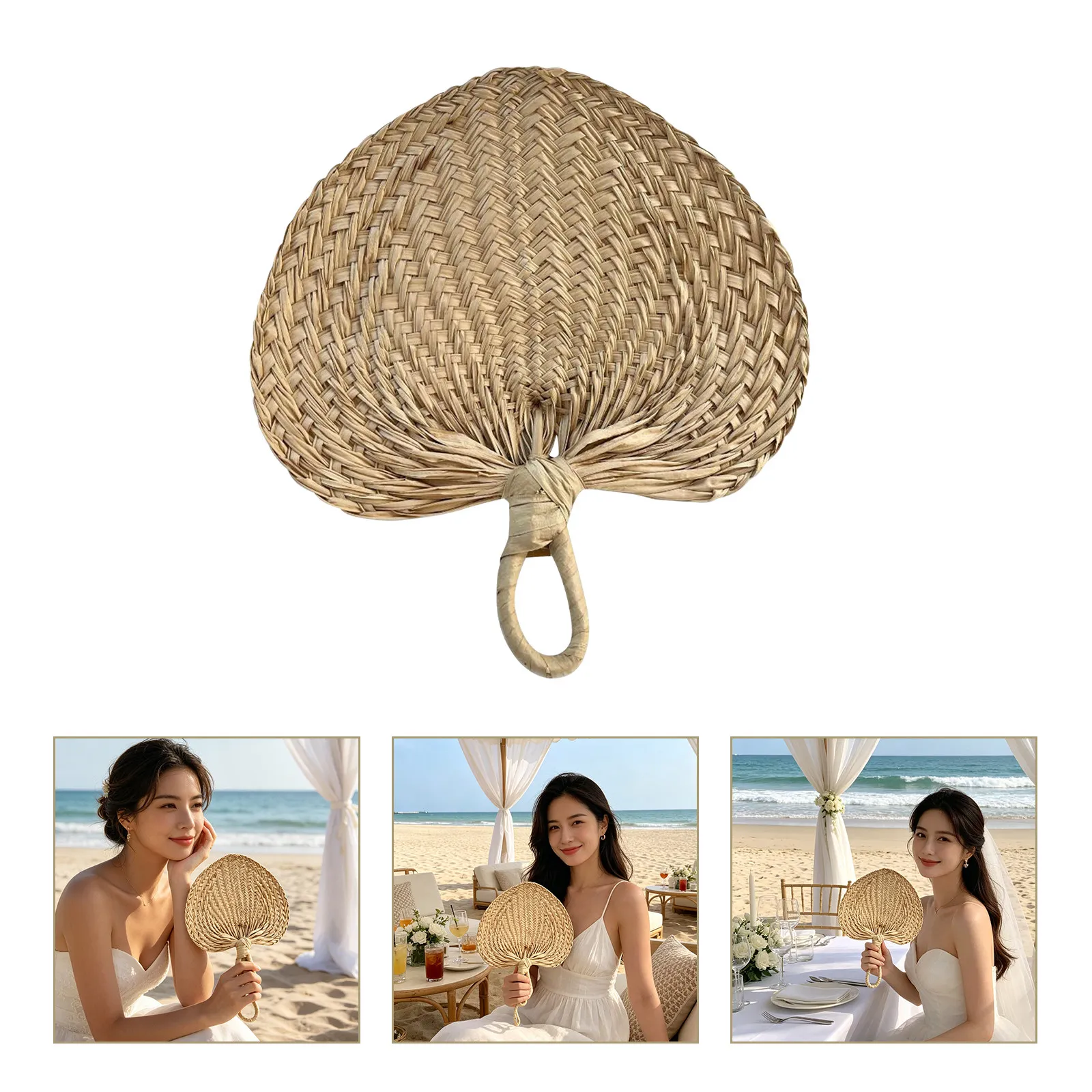 12 pcs Folding Hand Fan Party Wedding Halloween Christmas New Year Beach Hand Fan Boho Art Wall Decor Boho Wall Decor Art
