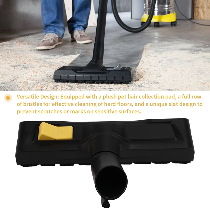 AD-Multipurpose Floor Tool Compatible For Karcher SE5 SE6 WD2 WD3 WD4 WD5 WD6 WD6P WD7 Vacuum Cleaner (35 Mm)