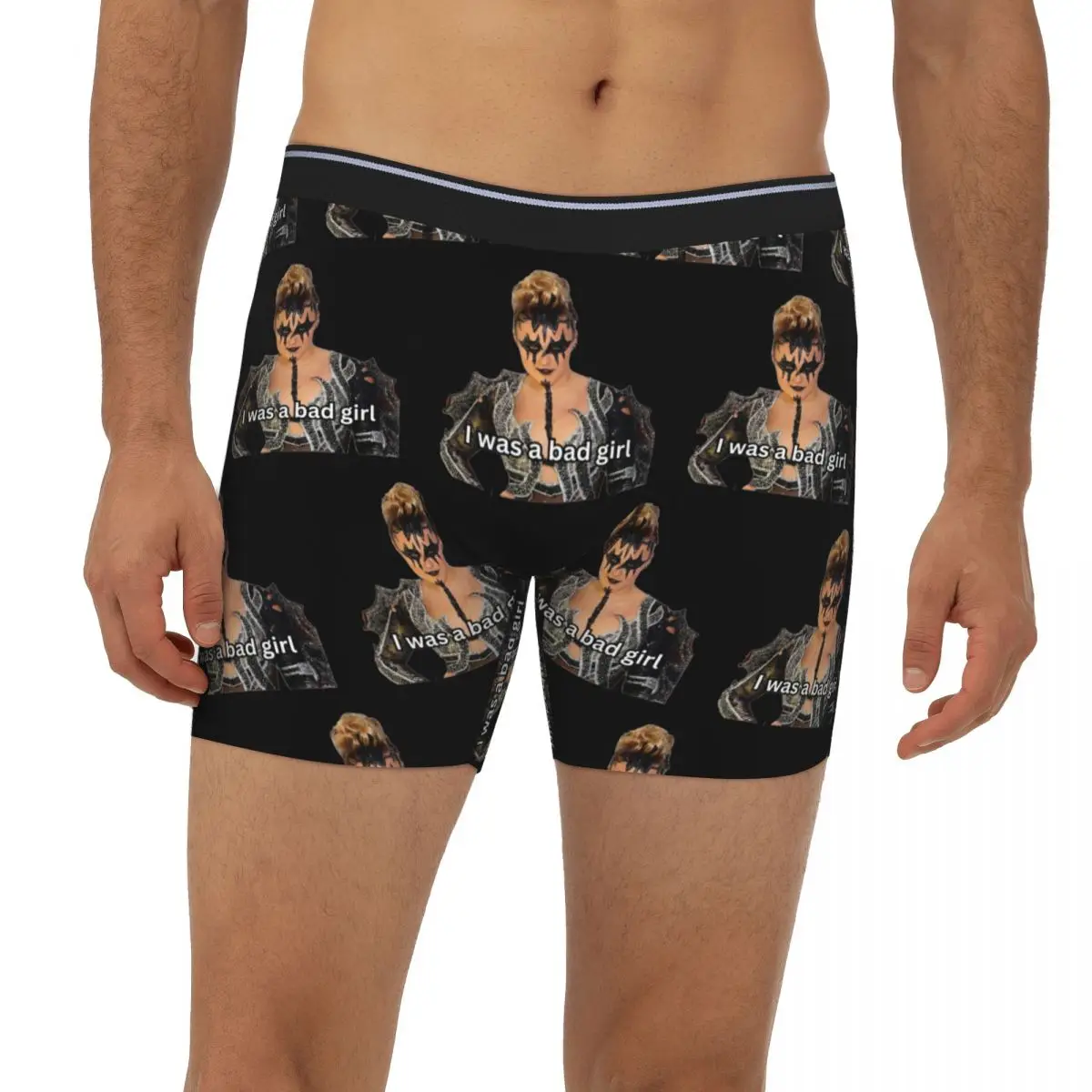 

JoJo Siwa Bootleg Singer Karma Album Long Boxer Underpants Short Men Panties Ventilate Underwear for Homme Man Boyfriend Gifts