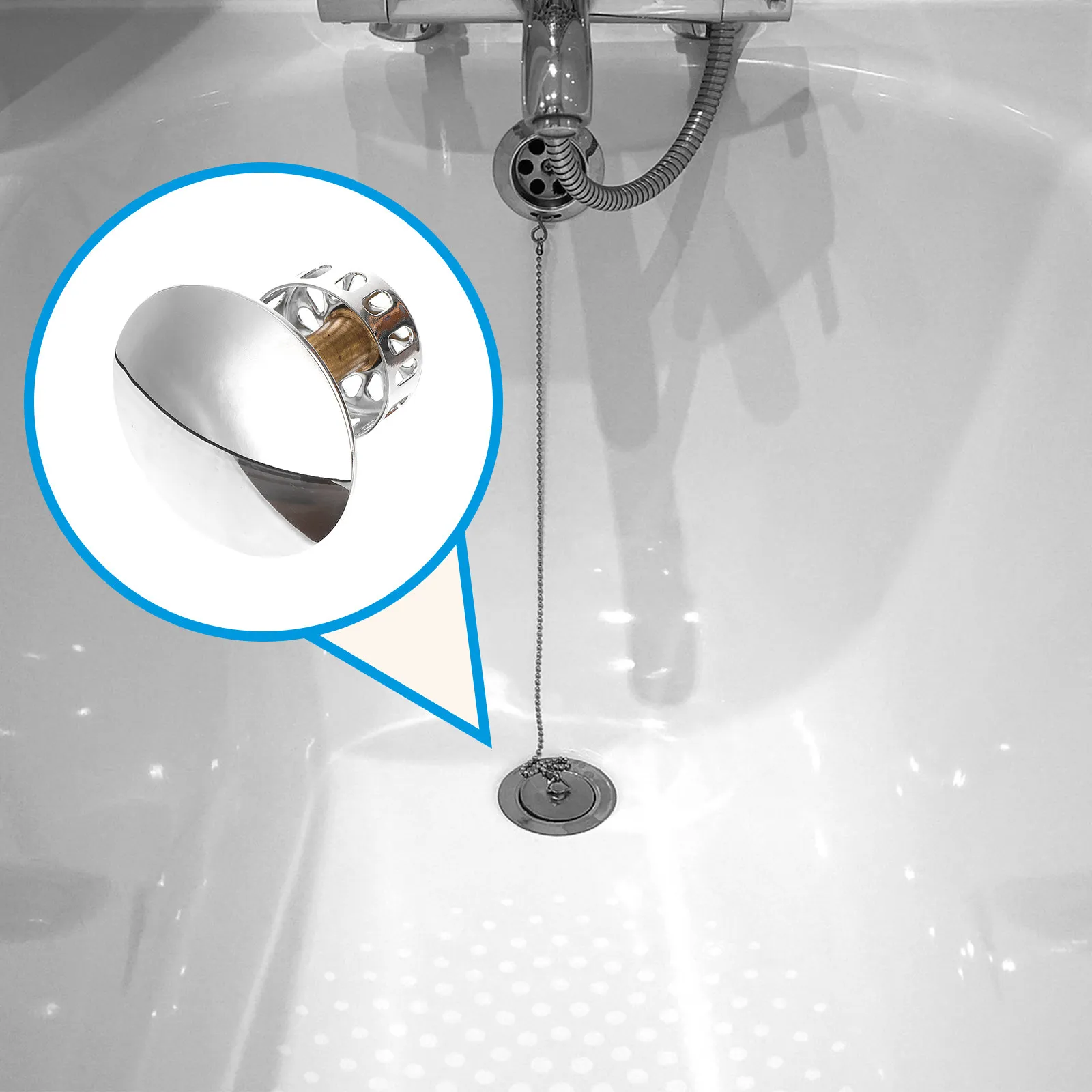 

Цельномедная сливная пробка для ванны с отверстием, современный круглый дизайн, подходит для перелива раковины, для ванной комнаты