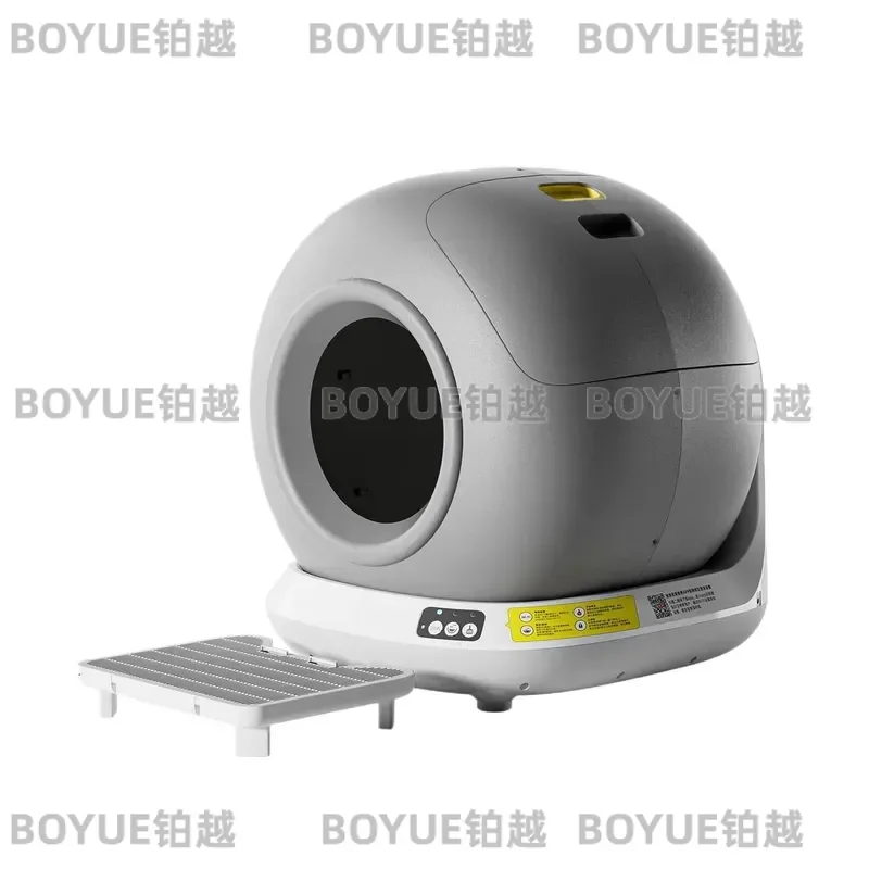 Smart Automatic Cat Litter Box Self Cleaning Fully Enclosed Splash Proof Large Capacity Remote Control Pet Supplies