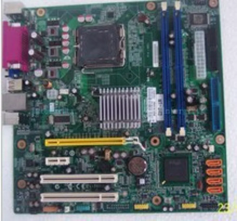لينوفو G31 اللوحة الرئيسية G31T-LM (V1.0) G31T-LM2 775 دبوس بطاقة الرسومات المدمجة ذاكرة DDR2 اختبار 100%. #1