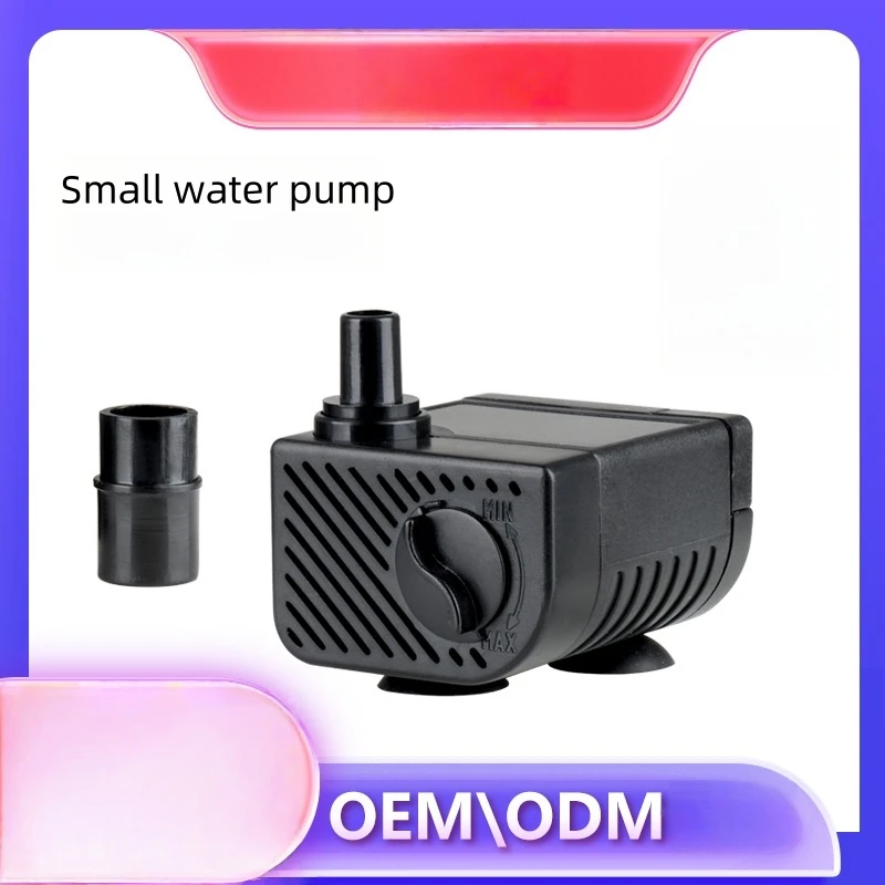 sttl Submersible Aquarium Water Pump Ultra Quiet Energy Saving Durable Plastic Cylinder Modern Design Aquarium Accessories Indoo