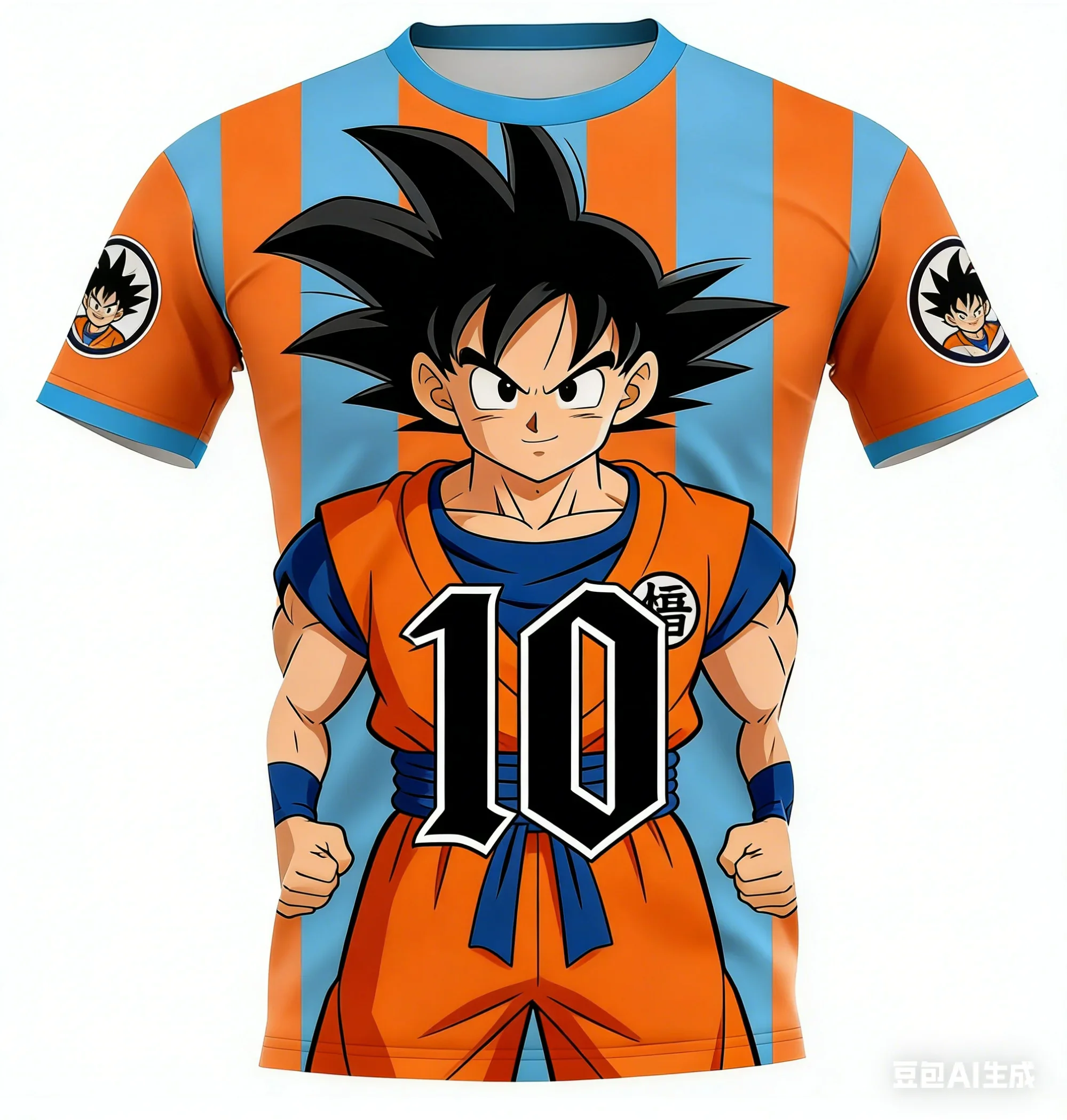

Мужская футболка с принтом Dragon Ball Super Super Saiyan 4 Goku, короткий рукав