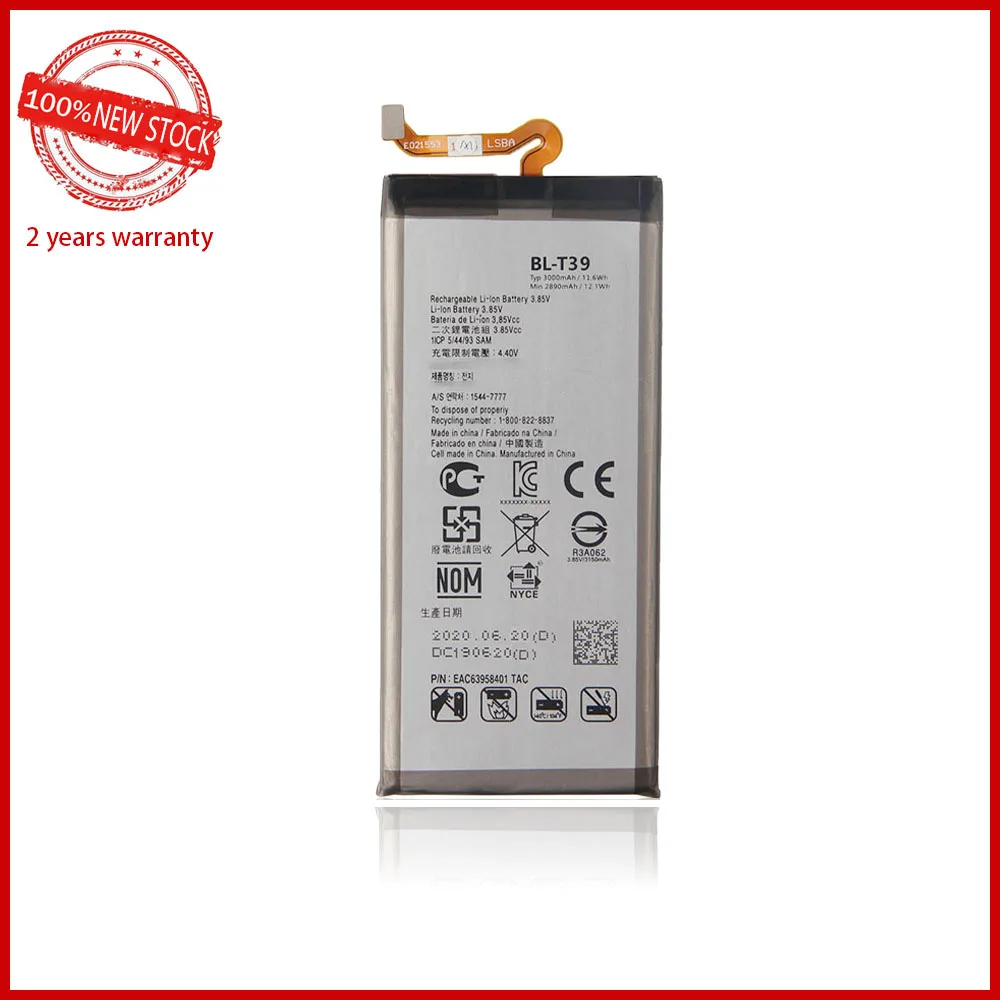 BLT39 100% new Original 3000mAh BL-T39 for LG G7 ThinQ G710 Q7+ LMQ610 Phone High quality Battery With Tools+Tracking number