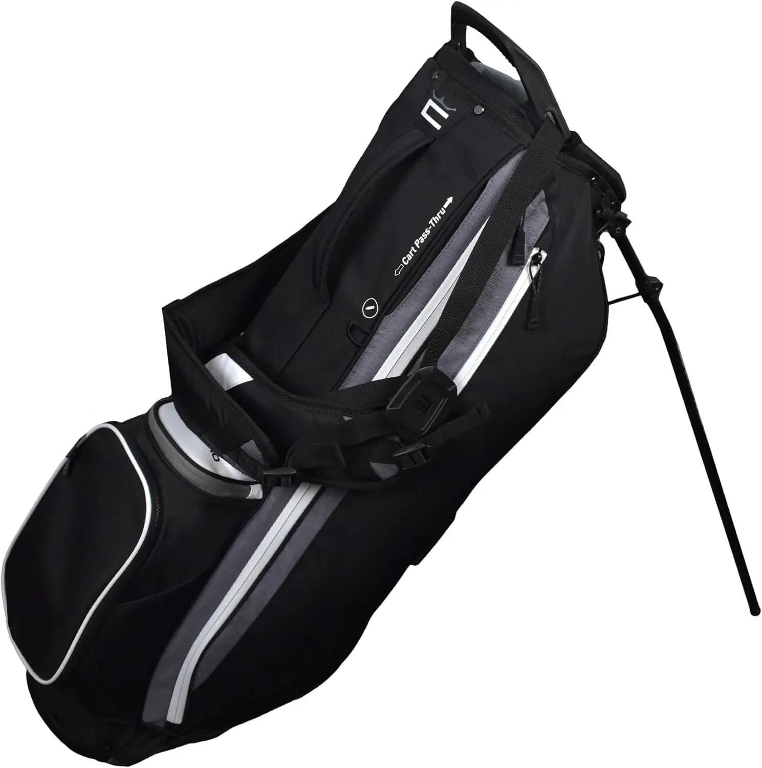 

Легкая сумка-штатив для гольфа 2022 года с профессиональным дизайном, черная, прочная и удобная для переноски