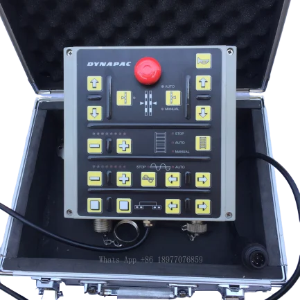 

Road Construction Work Dynapac DF141C Asphalt Paver Spare Parts Side Control Box Control Panel