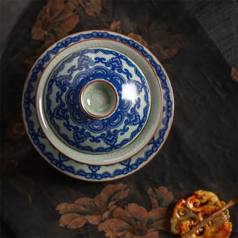 Jingdezhen Old Clay Tureen Retro Style Tea Making Device Li Qingzhao Mengling Kombucha Single