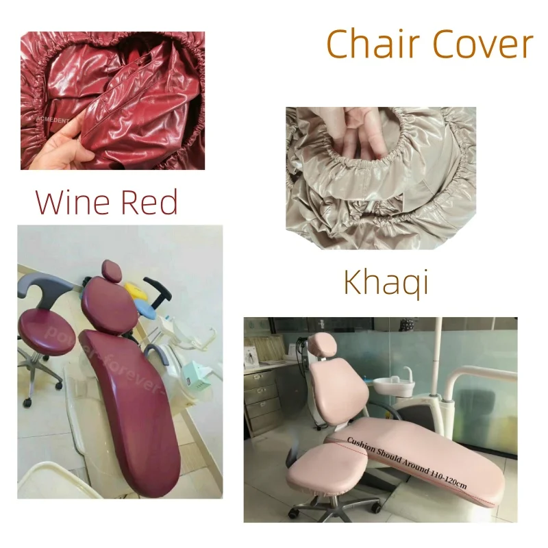 Dental Chair Cover Seats PU Leather Waterproof Protective Case Sleeves