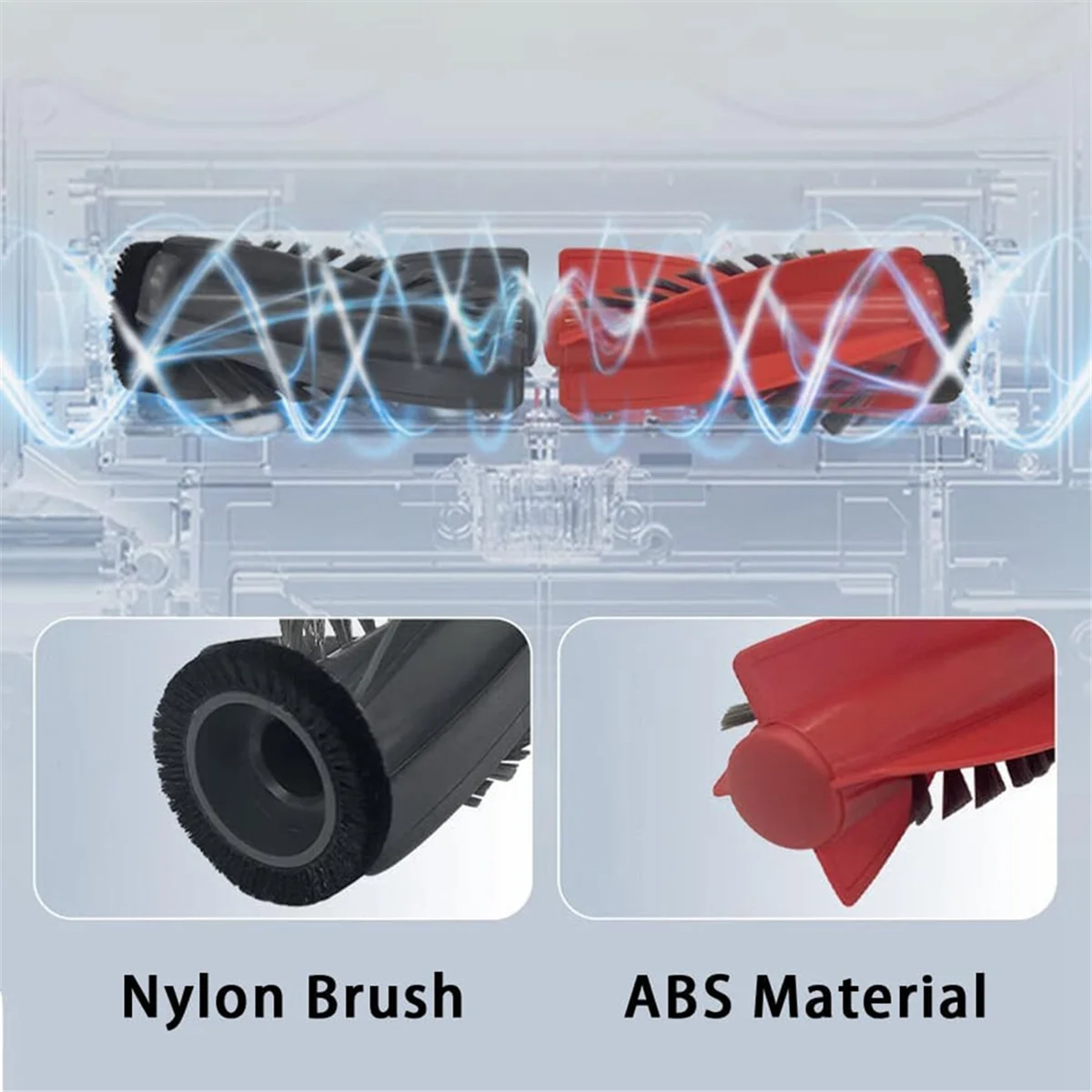 BFYL-para Roborock Saros 10 / Roborock G30 piezas de aspiradora filtro de Cepillo Lateral principal bolsas de polvo piezas de repuesto