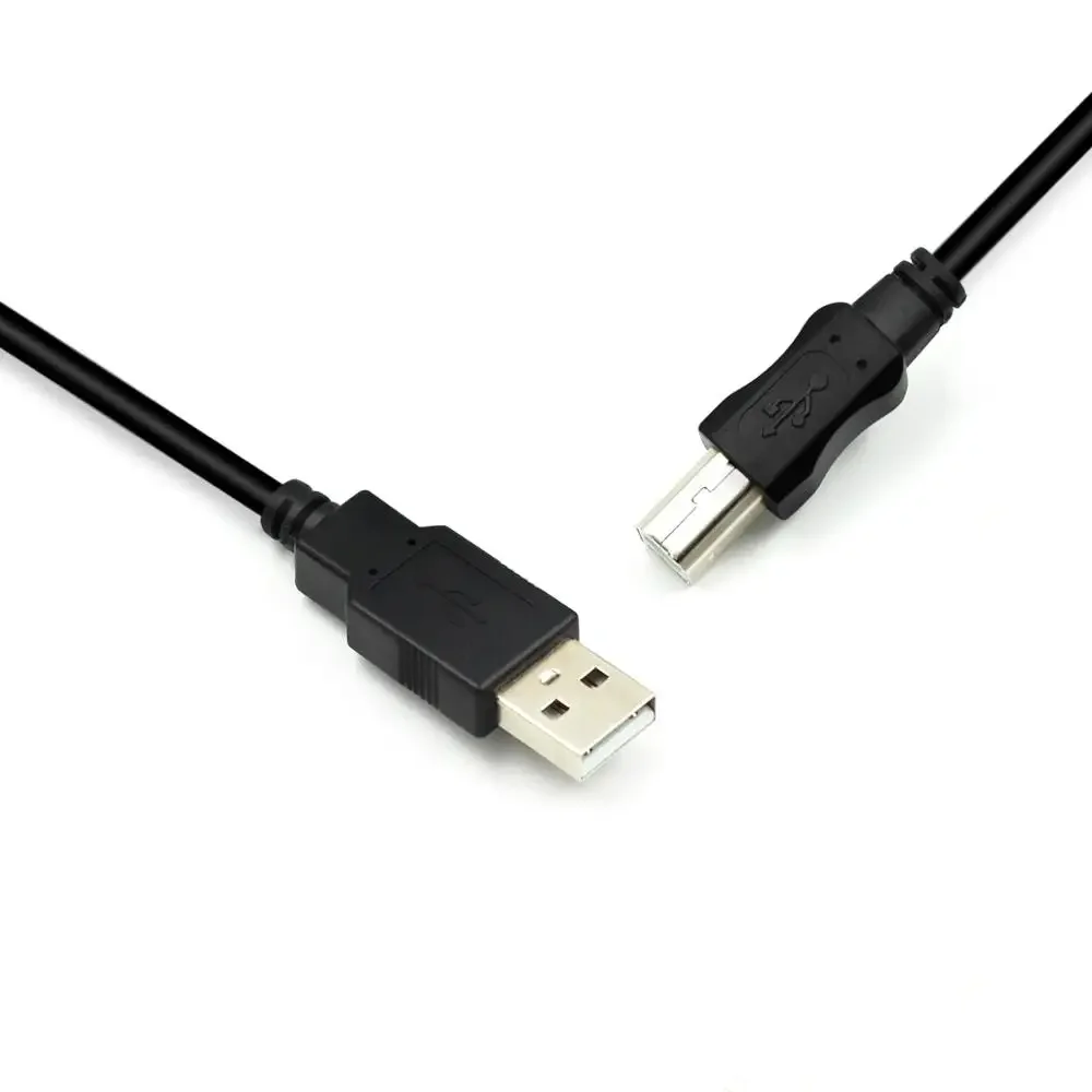 USB Printer Cable USB2.0 Print Cable Adapter Type A Male to B Male Scanner Printer Cable for Camera Epson HP Copier Scanner