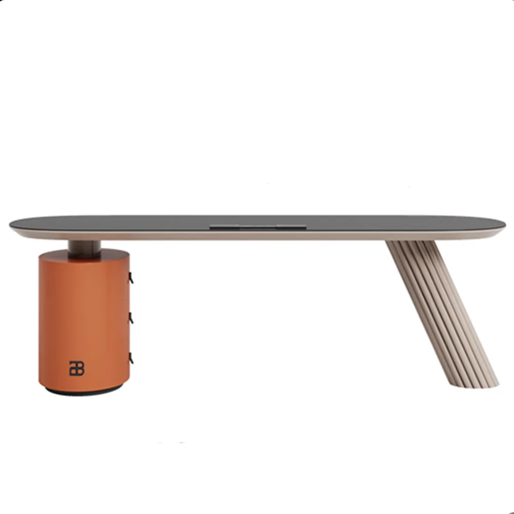 xx-High Quality Luxury Ceo Office Desk Nordic Modern Simple Rock Top Executive Home Office Furniture^