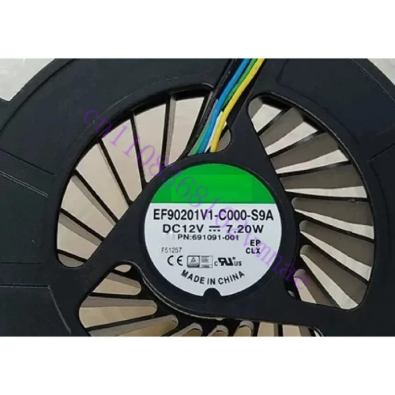 FOR SUNON EF90201V1-C000-S9A 12V 7.20W