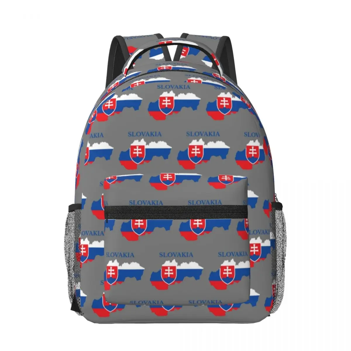 

Slovakia Flag Woman Backpacks Boys Girls Bookbag Fashion Students School Bags Portability Laptop Rucksack Shoulder Bag