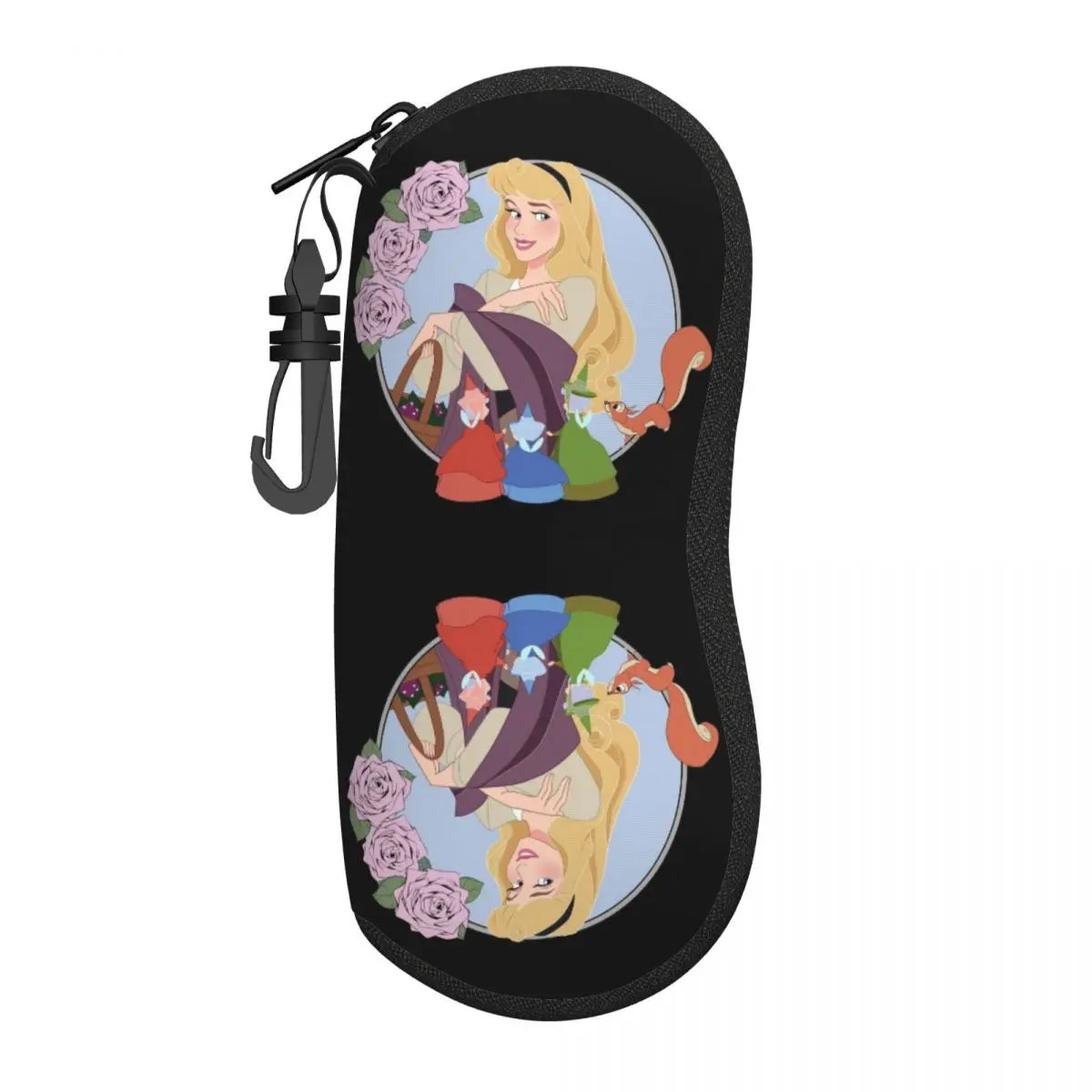 

Custom Maleficent Princess Aurora Glasses Case Stylish Shell Eyeglasses Case Sunglasses Box