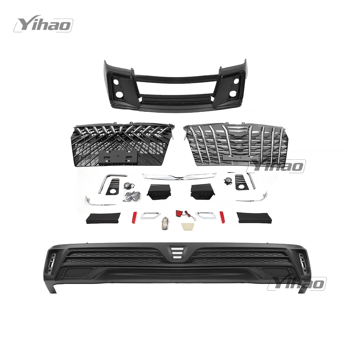 

Upgraded Modified Car Bumper Parts Body Kits for Toyota Hiace Bus KDH225