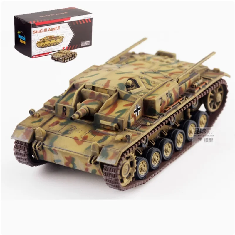 

63256 1/72 Scale StuG. III Ausf.E German III E-type Simulation Tracked Tank Model Display Collectible Toy Gift Decoration