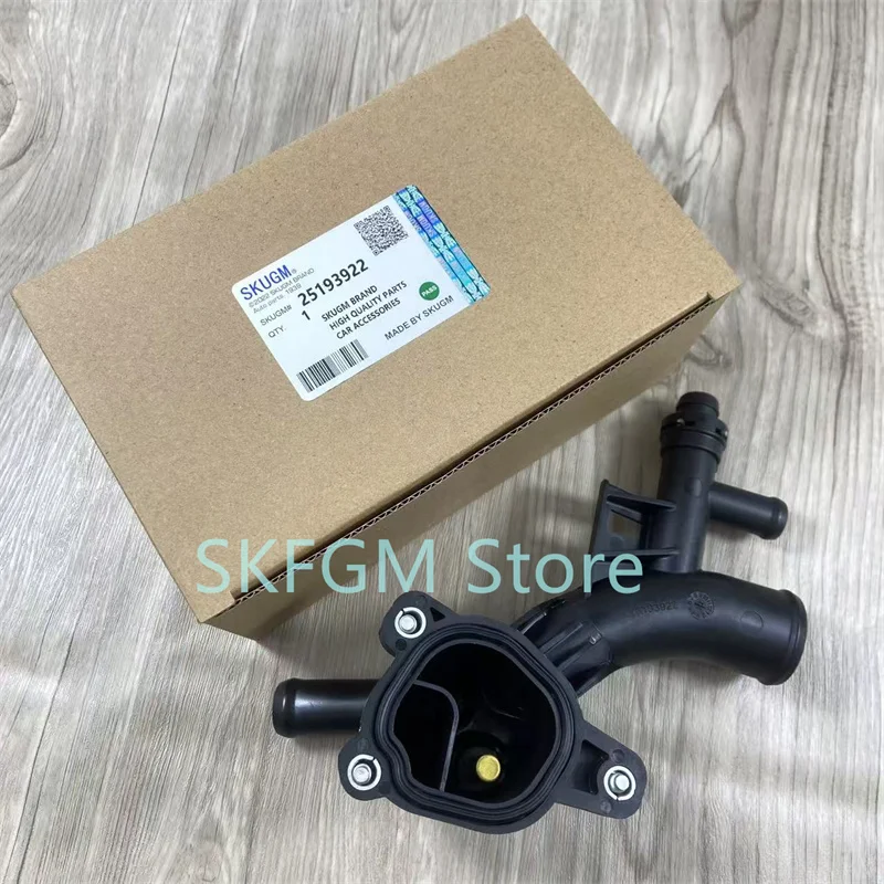 Engine Coolant Thermostat Housing 25193922 For Buick Encore Chevrolet Cruze Sonic Trax 1.4L Opel Vauxhall