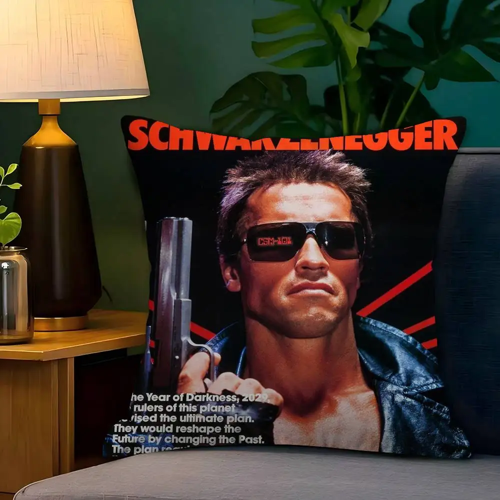 80s Movie TV The Terminator pillow cover sofa cushion cover home room decoration children gift