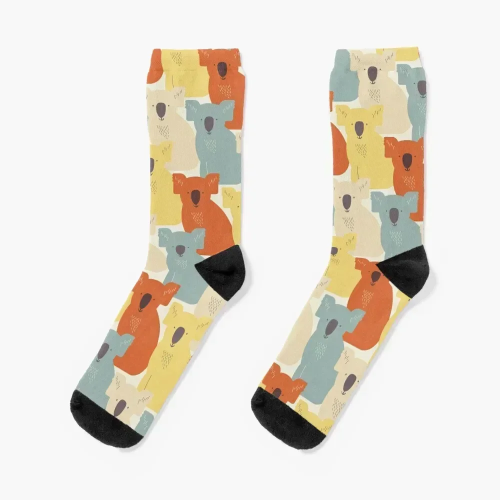 

Koalas Socks japanese fashion men cotton high quality Designer Man Socks Women's