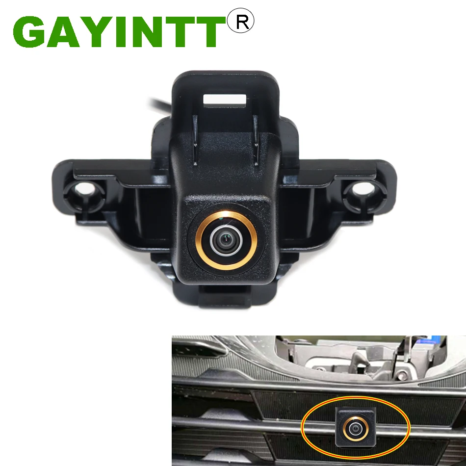 

GAYINTT 170° Vehicle HD Car Front View Camera For Subaru Forester 2018 2019 2020 2021 Night Vision Waterproof CCD