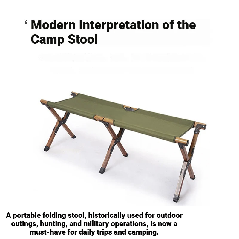 

Складной походный табурет из алюминиевого сплава для кемпинга на открытом воздухе, двойной стул Magza, скамейка, табурет для кемпинга, садовый походный двойной табурет