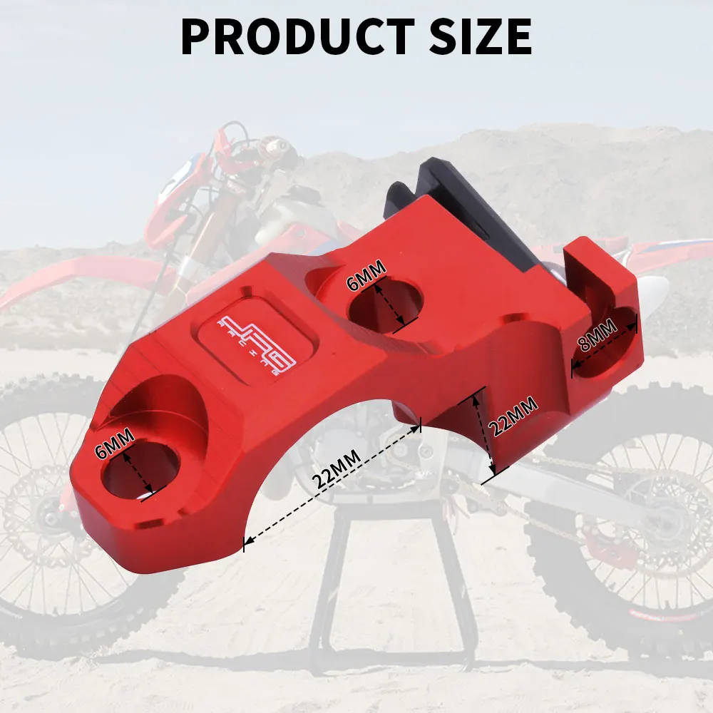 JFG CNC Rotating Bar Clamp Hot Start Lever Motorcycles Accessories Universal For Honda YAMAHA SUZUKI Kawasaki Dirt Pit Bike JFG