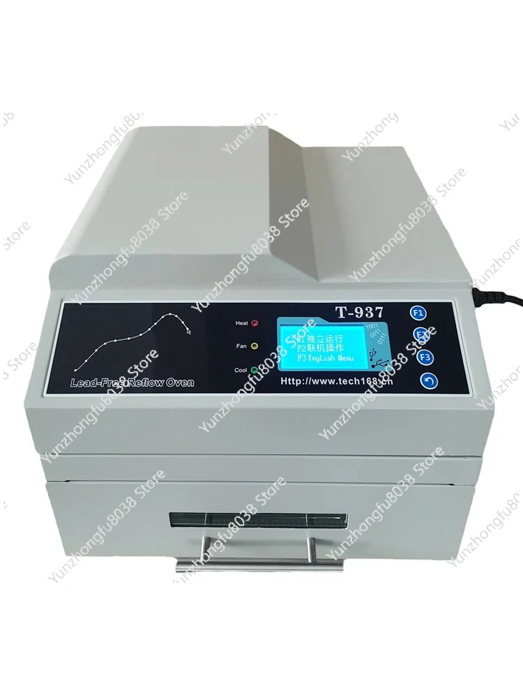 

Настольная бессвинцовая печь для оплавления, 2300 Вт, инфракрасный нагреватель IC, печь для оплавления припоя BGA SMD SMT, машина для пайки