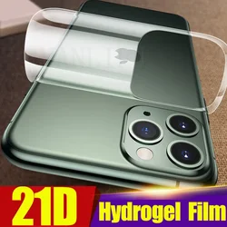 Weiche, matte TPU-Hydrogelfolie für Apple iPhone 11 12 13 14 15 16 Pro XS Max X iPhone 12 Mini 7 8 Plus Schutz-Displayschutzfolie