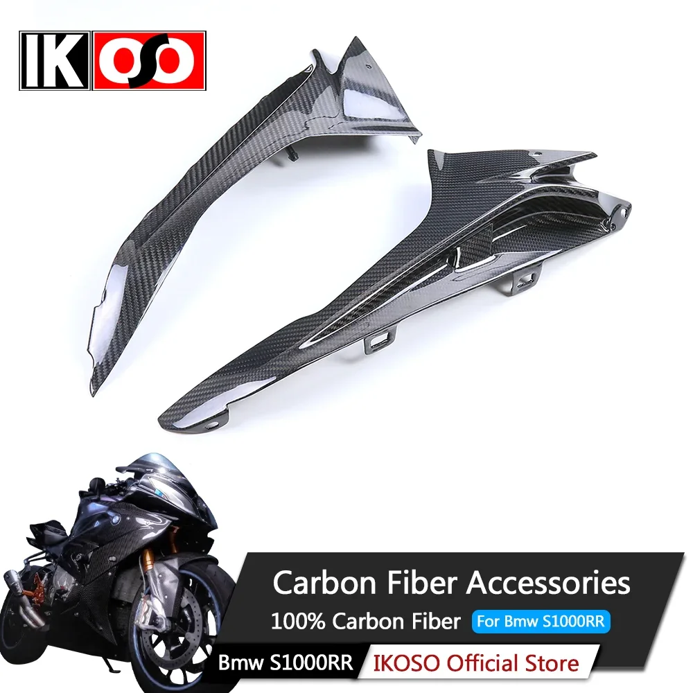 

For BMW S1000RR 2015 2016 2017 2018 Pure 3K Full Dry Carbon Fiber Shell Side Panel Fairing Motorcycle Modification Accessories