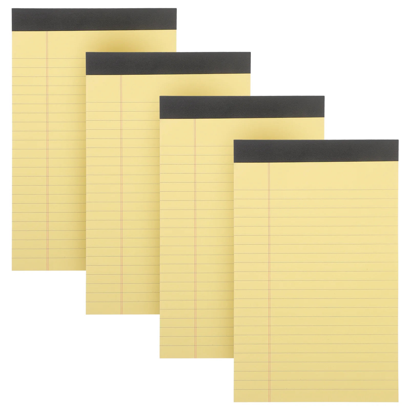 4 Books Legal Notepad List Tear off Planner for Planning Small Meal Pads Paper Memo Tabs Work
