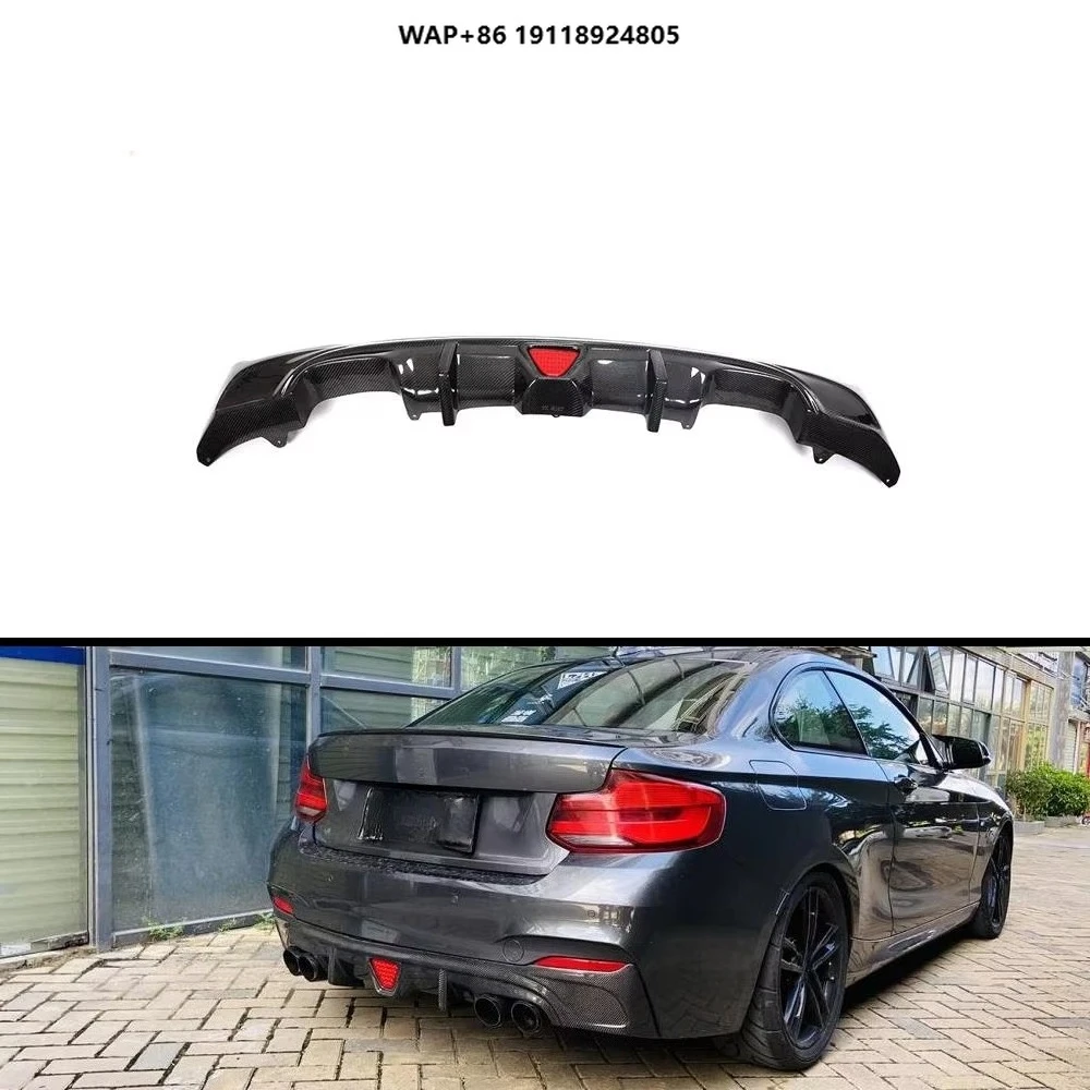 

Carbon Fiber Rear Diffuser for B-MW 2 Series F22 M-SPORT Coupe 2-Door 2014-2019