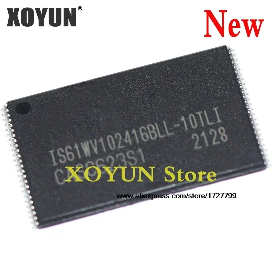 (2-10piece)100% New IS61WV102416BLL-10TLI TSOP-48 IS61WV102416BLL TSOP48