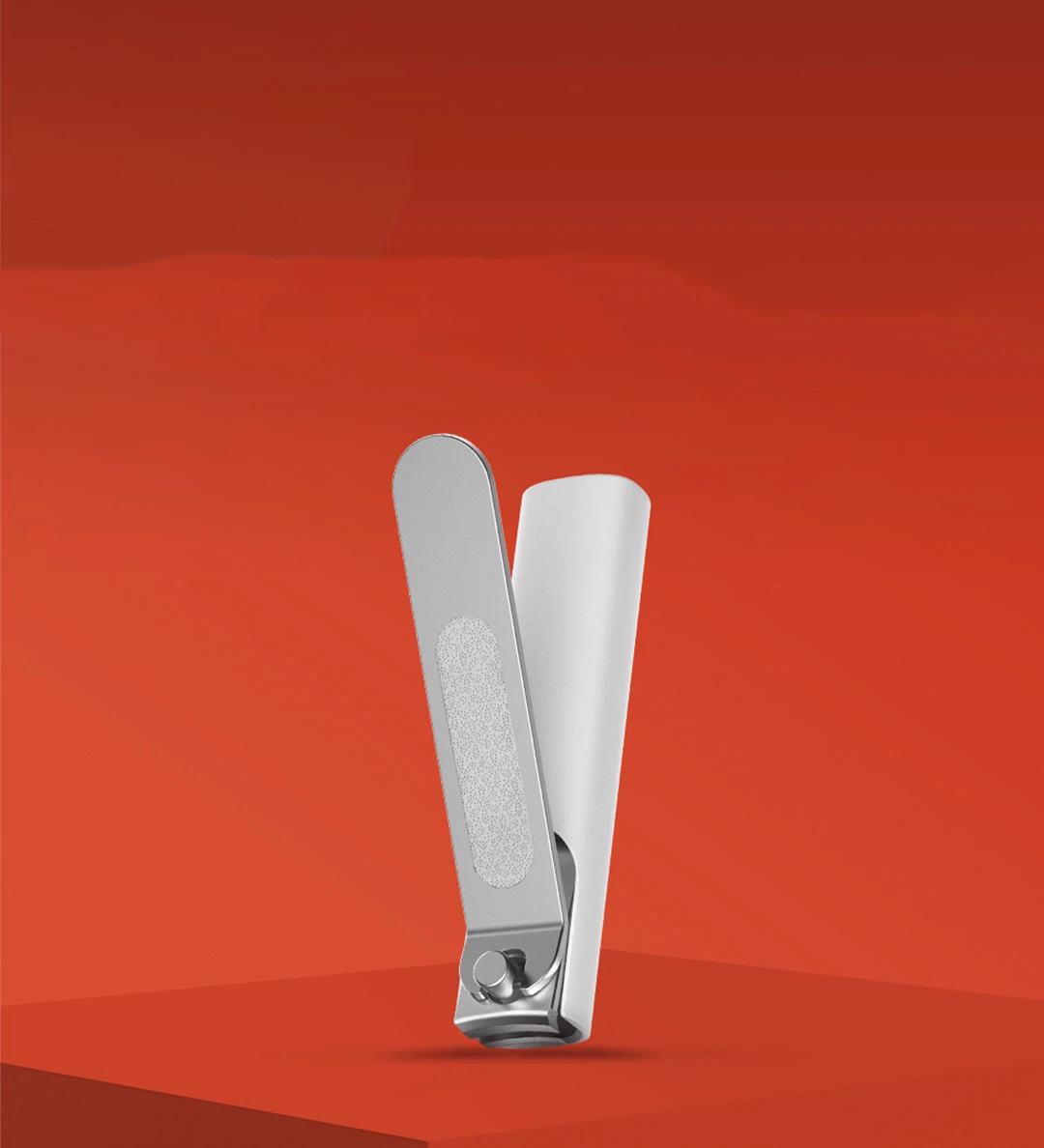 XIAOMI Mijia المضادة للرذاذ مسمار المقص 420 الفولاذ المقاوم للصدأ حاد دائم المحمولة باديكير المتقلب ملف الأظافر مع قذيفة التخزين