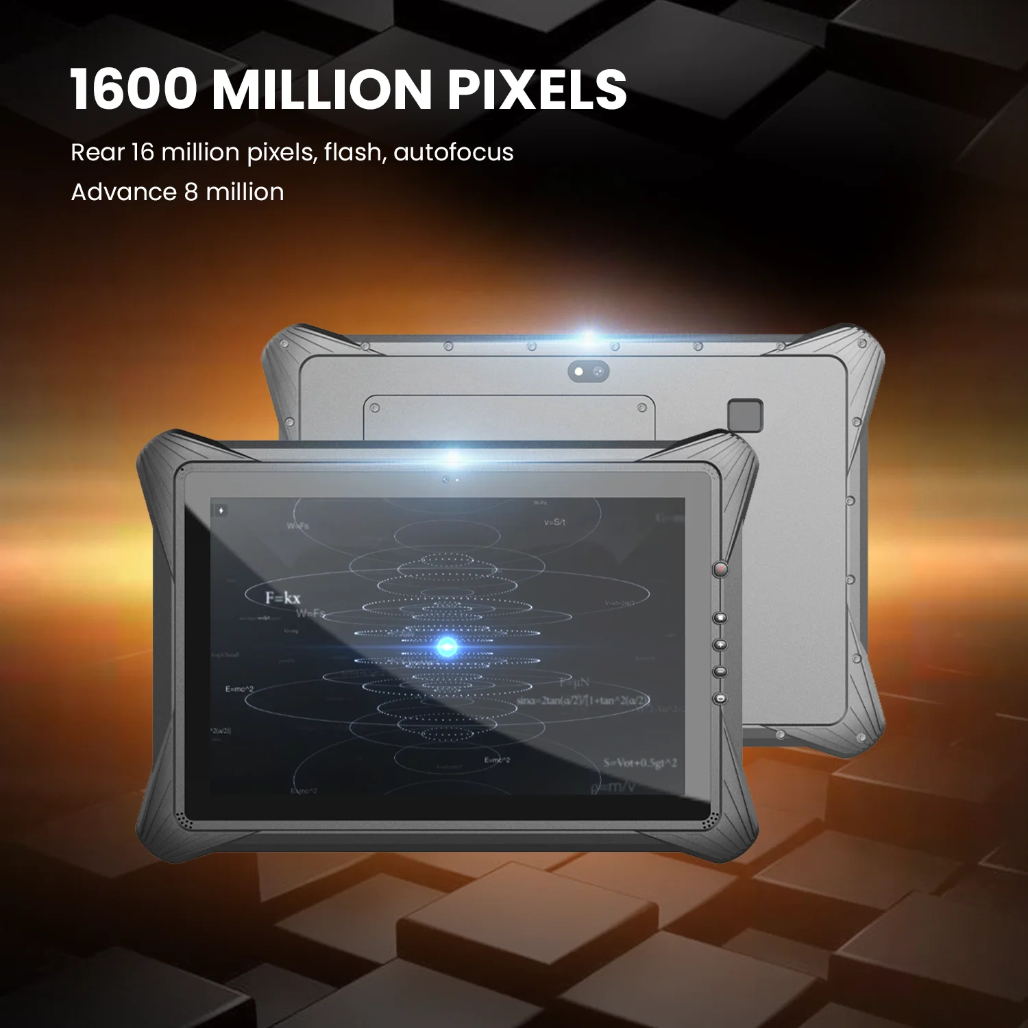 Hot Selling Rugged Tablet 10.1 Inches 12000mAh Android 13 1D/2D Fingerprint Identification RTK PSAM Dualband WiFi Android Tablet