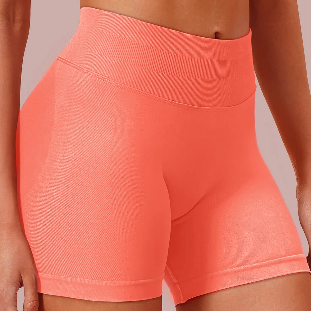 Women Sexy Hip Lifting Shapewear Leggings Tight Yoga Pants Quick Drying Fitness Running Sports Shorts