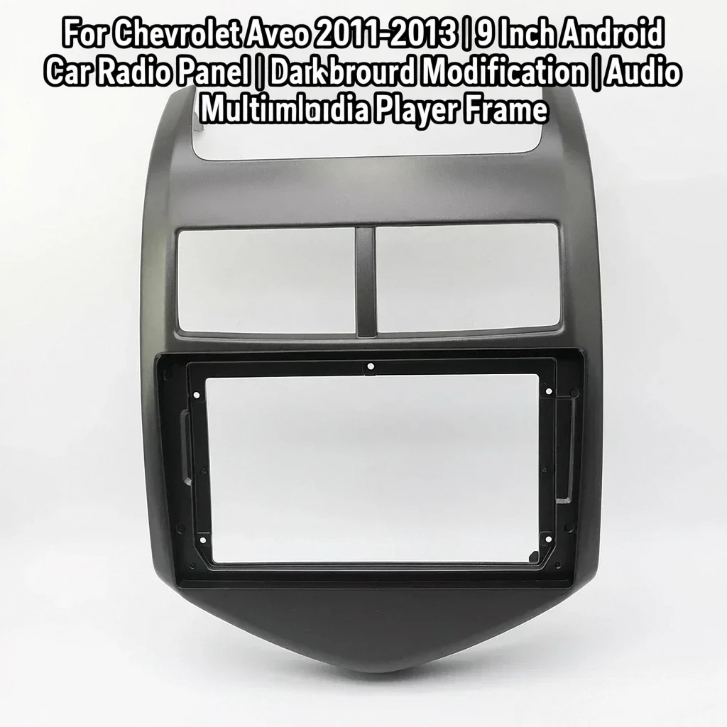 

Для Chevrolet Aveo 2011-2013 9-дюймовый Android автомобильный радио панель модификация приборной панели аудио мультимедийный плеер рамка