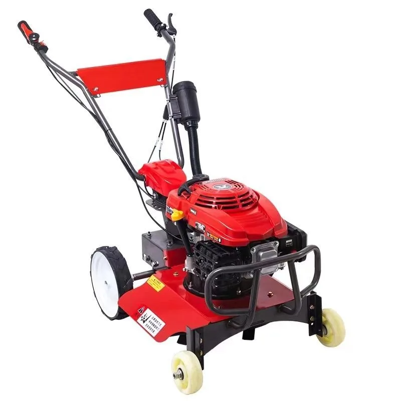 

Lawn mower, small reclamation garden weeding shredded grass self-propelled lawn mower