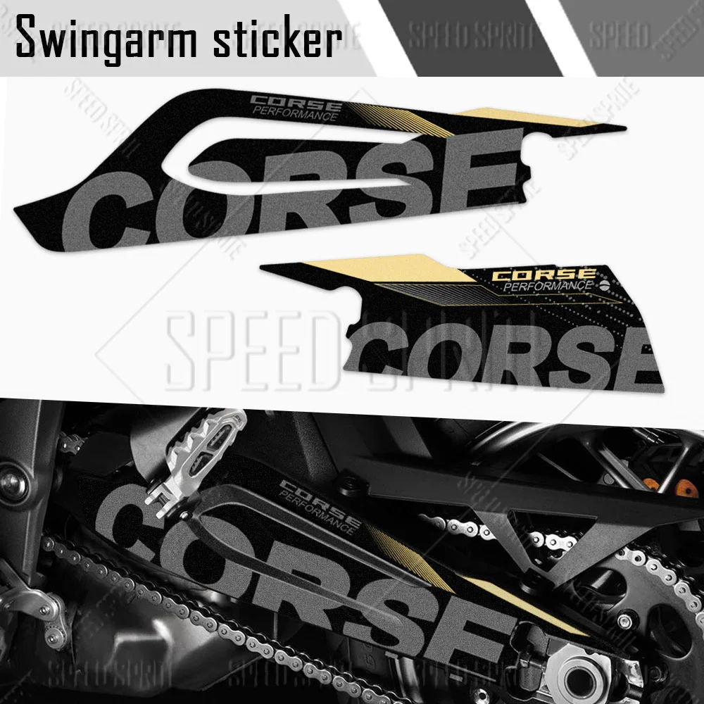 Motorcycle Swingarm Sticker Rotating Shaft Protection Swing arm Decal For Ducati Multistrada 1200 Enduro 1260 Enduro 2016-2021