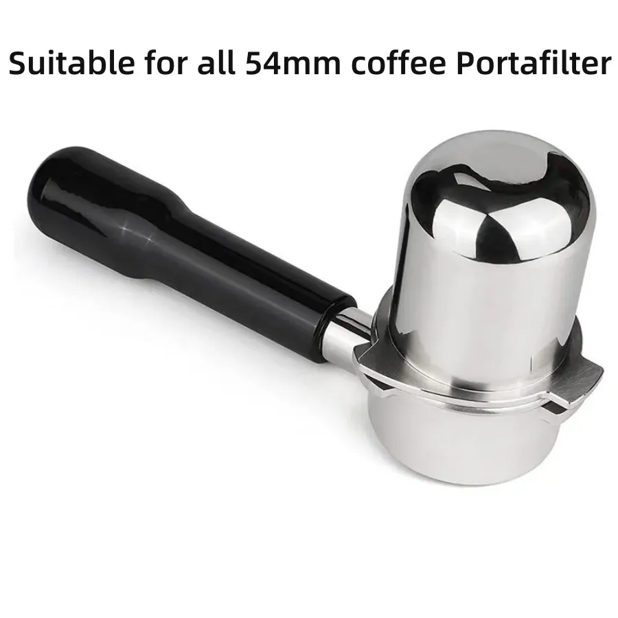 1pc 53.3mm Dosing Cup - Fits Breville 54mm Portafilters (Stainless Steel-Silver)